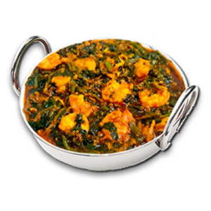 Prawn Saag